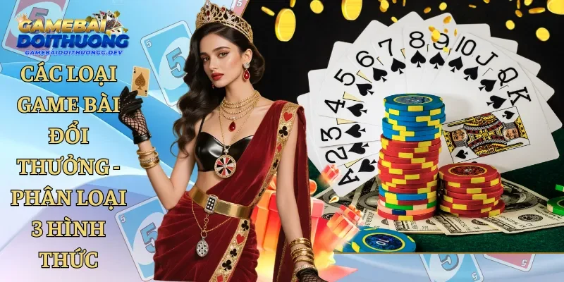 Các Loại Game Bài Đổi Thưởng - Phân Loại 3 Hình Thức