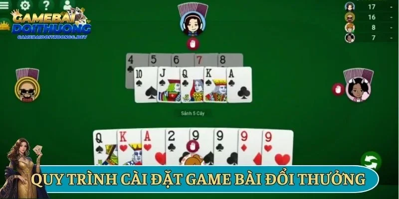 Quy trình cài đặt game bài đổi thưởng cực đơn giản