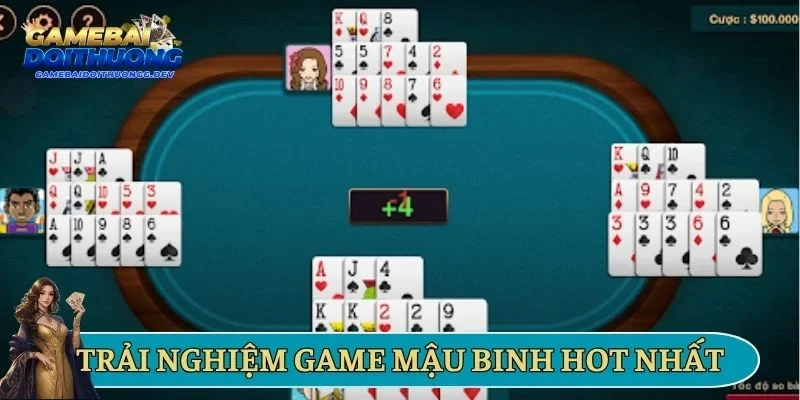 Trải nghiệm game bài mậu binh hot nhất