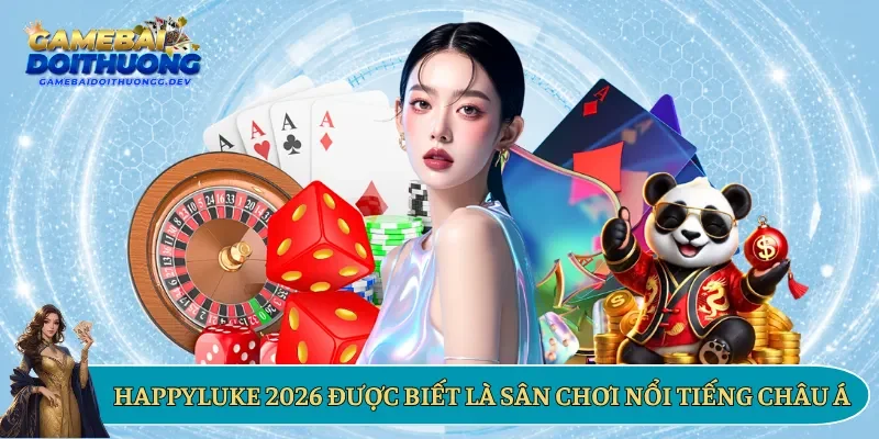 HappyLuke 2026 được biết đến là sân chơi nổi tiếng châu Á