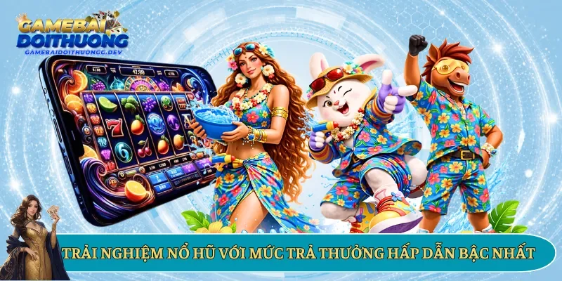 Trải nghiệm nổ hũ với mức trả thưởng hấp dẫn bậc nhất